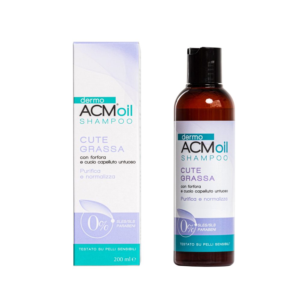 DermoACM OIL Shampoo для жирной кожи головы и волос изображение №1